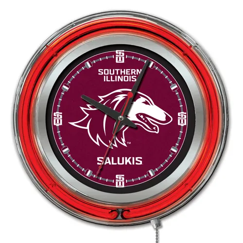 Holland Southern Illinois Univ 15" Neon Logo Clock. Free shipping.  Some exclusions apply.