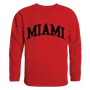 W Republic Arch Crewneck Sweatshirt Miami Of Ohio Redhawks 546-131