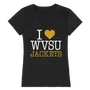 W Republic Women's I Love Shirt West Virginia Mountaineers 550-404