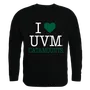 W Republic I Love Crewneck Sweatshirt Vermont Catamounts 552-155