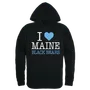 W Republic I Love Hoodie Maine Black Bears 553-334