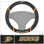 Fan Mats Anaheim Ducks Embroidered Steering Wheel Cover