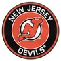 Fan Mats New Jersey Devils Roundel Rug - 27In. Diameter