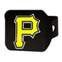 Fan Mats Pittsburgh Pirates Black Metal Hitch Cover - 3D Color Emblem