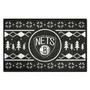 Fan Mats Brooklyn Nets Holiday Sweater Starter Accent Rug - 19In. X 30In.