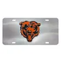 Fan Mats Chicago Bears 3D Stainless Steel License Plate