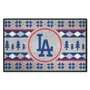Fan Mats Los Angeles Dodgers Holiday Sweater Starter Accent Rug - 19In. X 30In.