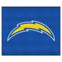 Fan Mats Los Angeles Chargers Tailgater Rug - 5Ft. X 6Ft.