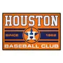 Fan Mats Houston Astros Starter Accent Rug - 19In. X 30In. Uniform Design