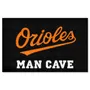 Fan Mats Baltimore Orioles Man Cave Ultimat Rug - 5Ft. X 8Ft.