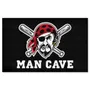 Fan Mats Pittsburgh Pirates Man Cave Ultimat Rug - 5Ft. X 8Ft.