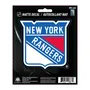 Fan Mats New York Rangers Matte Decal Sticker