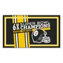 Fan Mats Pittsburgh Steelers Dynasty 3Ft. X 5Ft. Plush Area Rug