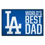 Fan Mats Los Angeles Dodgers Starter Accent Rug - 19In. X 30In. World's Best Dad Starter Mat