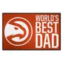 Fan Mats Atlanta Hawks Starter Accent Rug - 19In. X 30In. World's Best Dad Starter Mat