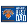 Fan Mats New York Knicks Starter Accent Rug - 19In. X 30In. World's Best Dad Starter Mat