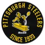 Fan Mats Pittsburgh Steelers Roundel Rug - 27In. Diameter