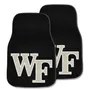 Fan Mats Wake Forest Demon Deacons Carpet Car Mat Set - 2 Pieces