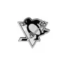 Fan Mats Pittsburgh Penguins Molded Chrome Plastic Emblem