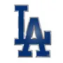 Fan Mats Los Angeles Dodgers Heavy Duty Aluminum Embossed Color Emblem