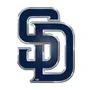 Fan Mats San Diego Padres Heavy Duty Aluminum Embossed Color Emblem