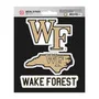 Fan Mats Wake Forest Demon Deacons 3 Piece Decal Sticker Set