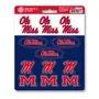 Fan Mats Ole Miss Rebels 12 Count Mini Decal Sticker Pack
