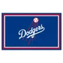 Fan Mats Los Angeles Dodgers 4Ft. X 6Ft. Plush Area Rug