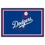 Fan Mats Los Angeles Dodgers 5Ft. X 8 Ft. Plush Area Rug