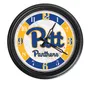 Holland University of Pittsburgh 14" Indoor/Outdoor LED Wall Clock