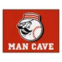 Fan Mats Cincinnati Reds Man Cave All-Star Rug - 34 In. X 42.5 In.