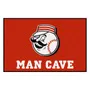 Fan Mats Cincinnati Reds Man Cave Starter Mat Accent Rug - 19In. X 30In.