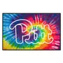 Fan Mats Pitt Panthers Tie Dye Starter Mat Accent Rug - 19In. X 30In.