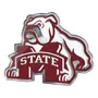 Fan Mats Mississippi State Bulldogs Heavy Duty Aluminum Embossed Color Emblem - Alternate
